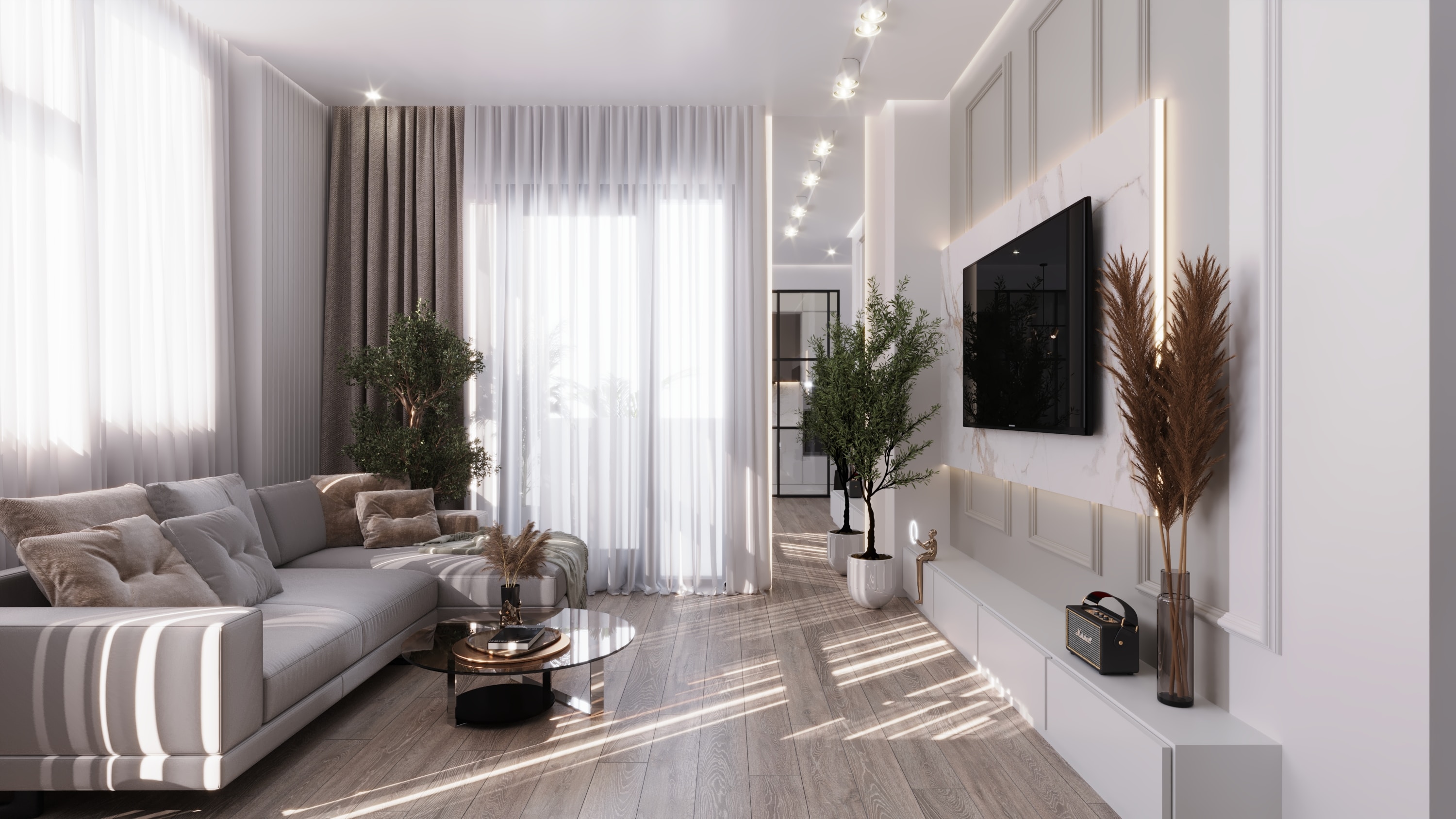 A living room