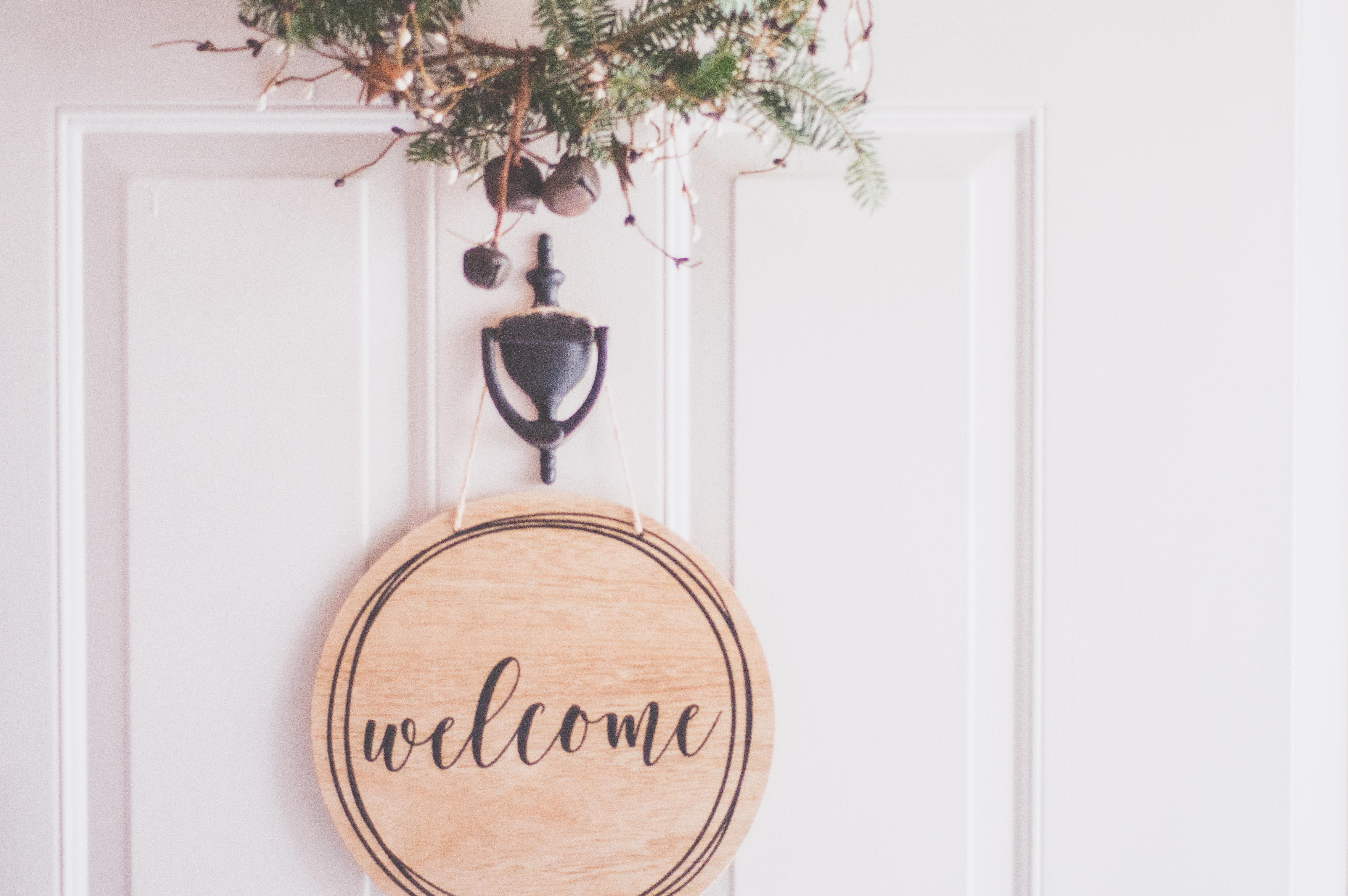 welcome sign